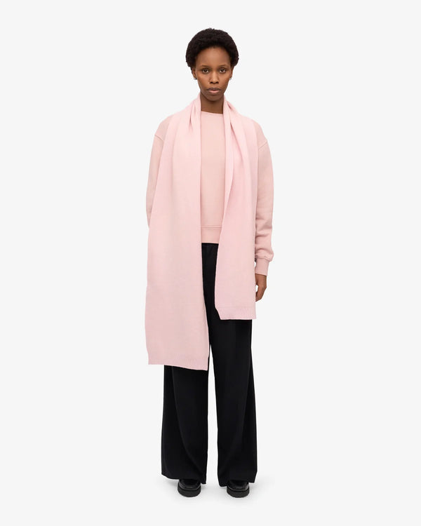 Colorful Standard Merino Wool Schal Unisex Faded Pink