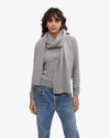 Colorful Standard Merino Wool Schal Heather Grey Unisex hellgrau
