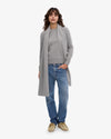 Colorful Standard Merino Wool Schal Heather Grey Unisex hellgrau