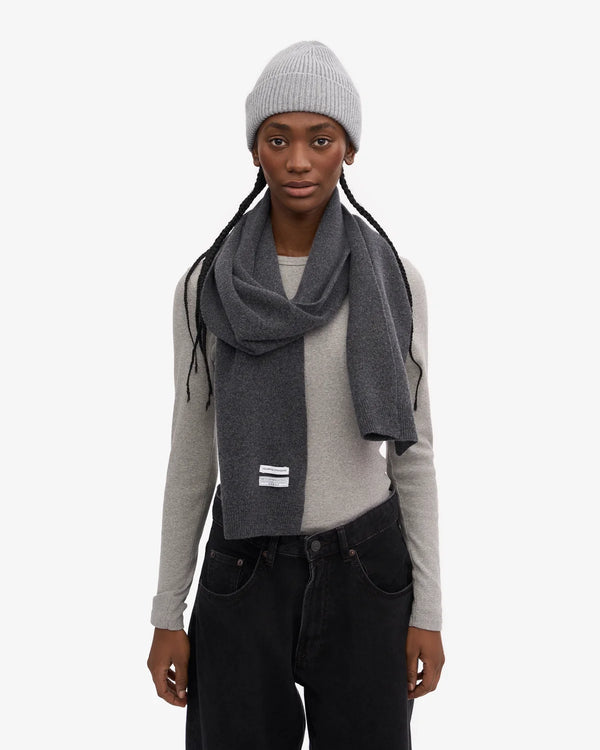 Colorful Standard Merino Wool Schal Lava Grey Unisex grau