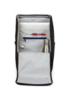 pinqponq Purik Rucksack Rooted Black – geöffnet