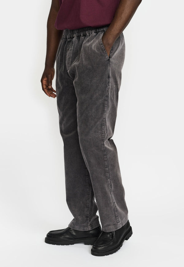 Revolution Casual Trousers Cordhose Herren Dunkelgrau – Ansicht 3