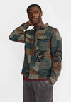 Revolution Utility Shirt Hemd Petrol – Vorderansicht am Model