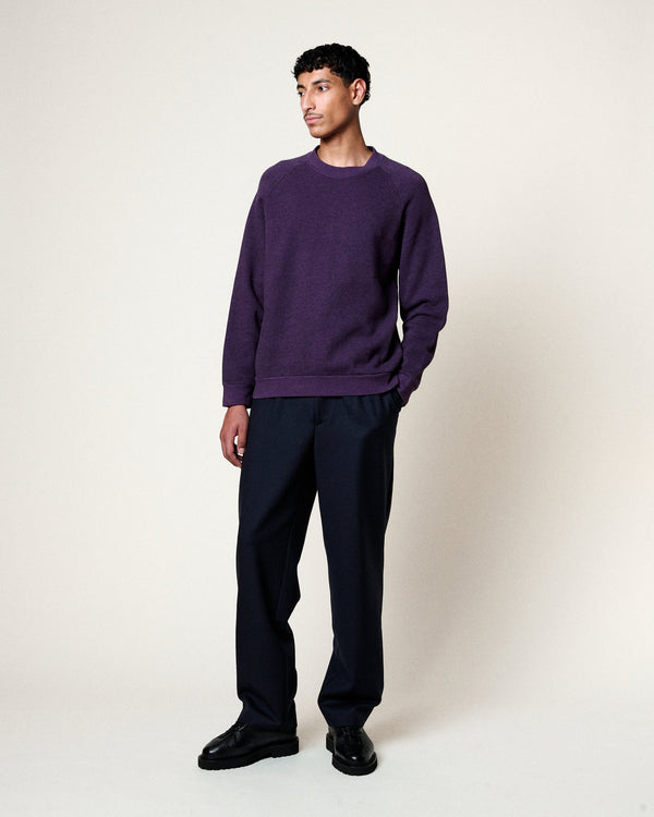 Homecore Terry Sweat Grape Sweatshirt Herren – Gesamtansicht