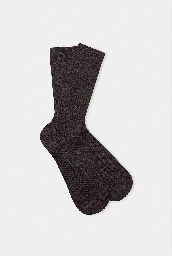 About Companions Alpaca Socks Herren undyed dunkelbraun