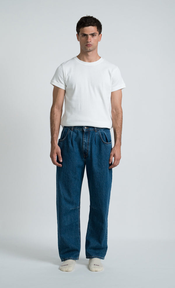 Wooden Store Pit Midnight Blue Jeans Herren dunkelblau – Produktansicht