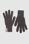 Woolish Iki Merinohandschuhe unisex grau – Ansicht 2