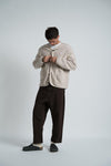 Wooden Store Cortina Buttons Cammello Cardigan Herren camel