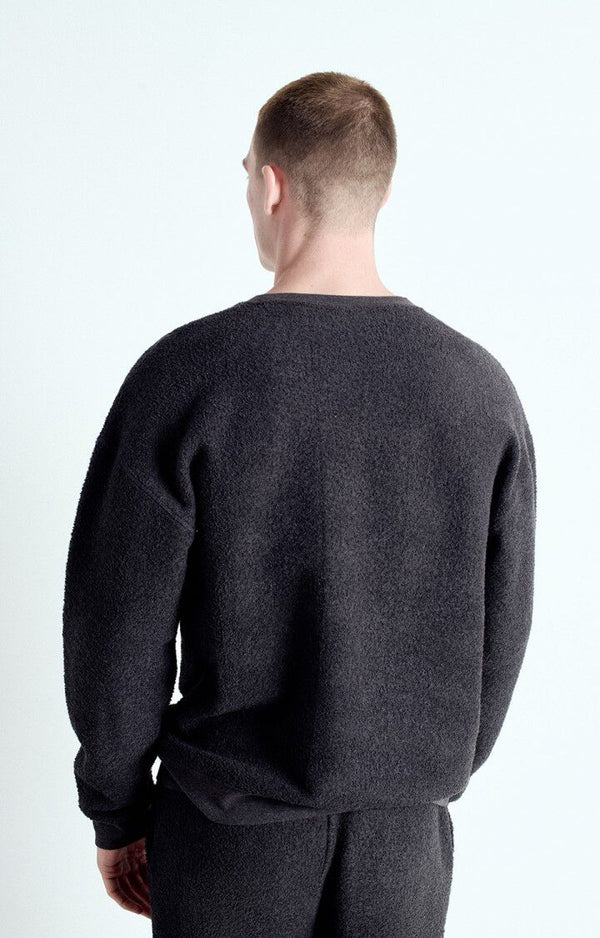 American Vintage Bobypark Sweatshirt charcoal Herren dunkelgrau
