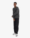 Colorful Standard Classic Organic Crew Sweatshirt Faded Black Herren schwarz grau