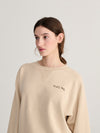Bobo Choses Hug Me Sweatshirt Relaxed Fit Damen beige