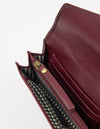 O MY BAG Jo`s Purse Dark Cherry Leather Dunkelrot