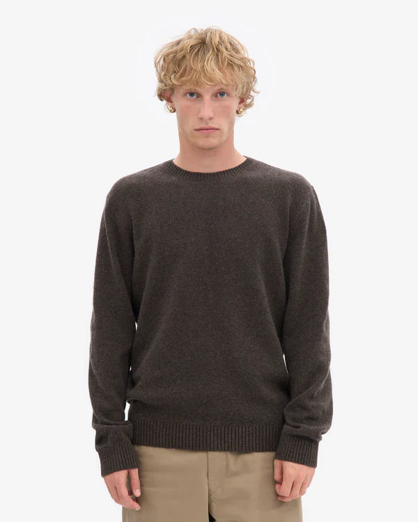 Colorful Standard Classic Merino Crew Coffee Brown Pullover Unisex braun