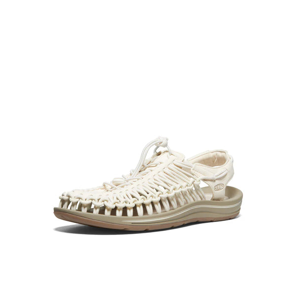 KEEN Uneek Sandale White Cap-Cornstalk Men beige