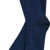 Bask in the Sun Txalupa Sock Indigo Unisex Bio Baumwolle blau