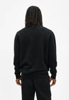 Cleptomanicx Soft Knit Black Strickpullover Herren schwarz
