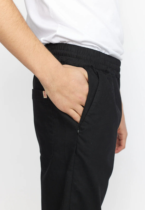 Revolution Casual Trousers Black Herren Stoffhose schwarz
