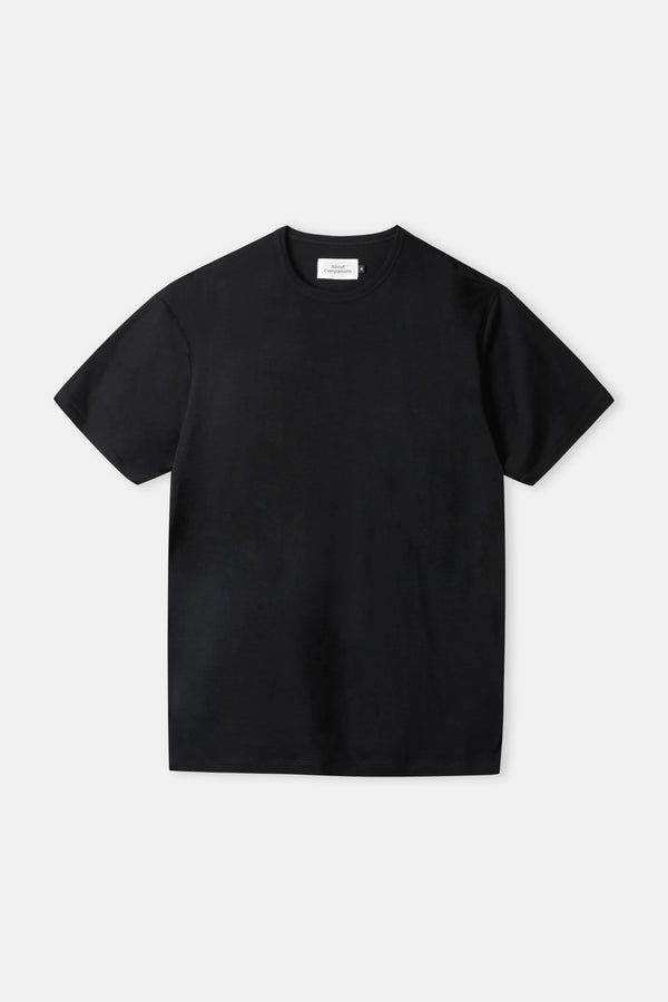 About Companions Liron Eco Merino Black T-Shirt Herren schwarz