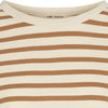 Esmé Signe Shirt LS Stripe Lion Damen T-Shirt caramel braun