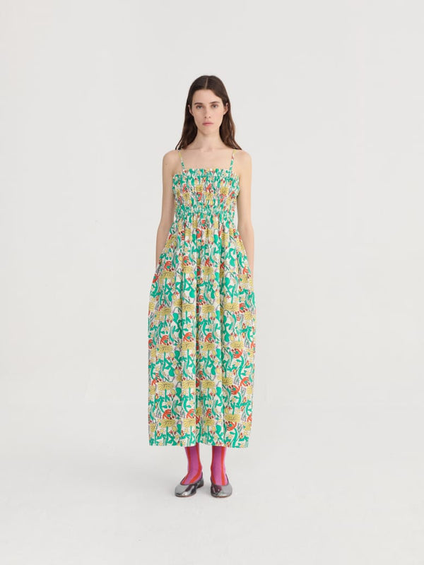 Bobo Choses Color Herbalist Gathered Bustier Dress Kleid bunt