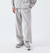 American Vintage Lyvow Hose Soft Cotton Oversized Mirage Herren Hellgrau