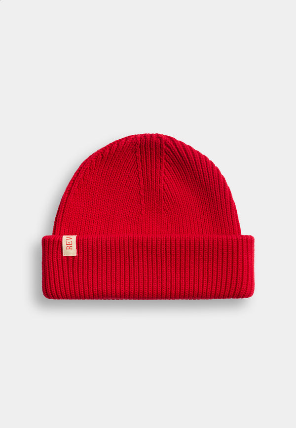 Revolution Fisherman Red Beanie Unisex rot