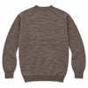 Harley of Scotland Shetland-Pullover Herren Hellbraun meliert – Rückansicht