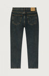 American Vintage Lydbay Blue Black 5 Pocket Jeans Herren dunkelblau