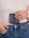 O My Bag Alex Fold-Over Wallet Classic Leder Black Portemonnaie unisex