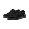 KEEN UNEEK Black Trekkingsandale unisex schwarz