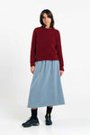 Suite13Lab Babol Jumper Brick Damen Sweater Strickpullover rotbraun