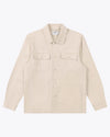 Wemoto Cotton Twill Worker Shirt Hemd Herren beige