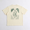 Arniko Mustang T-Shirt Off-White Unisex Bio-Baumwolle weiß