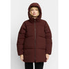 Selfhood Oversize Puffer Jacke Damen braun