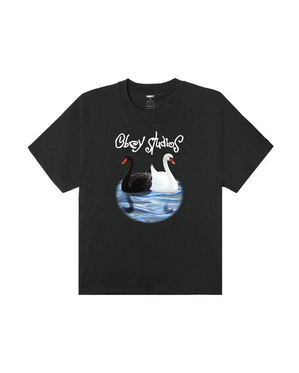 Obey Time to Call T-shirt White Herren weiss