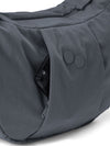 pinqponq Krumm Large Crinkle Black Crossbody Bag Tasche unisex schwarz