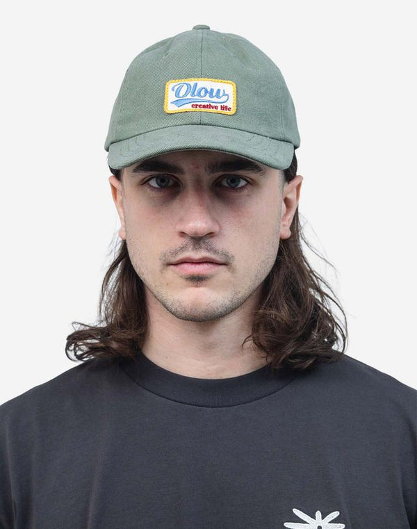 Olow Casquete Six Panel Carlton Cap Unisex salbeigrün