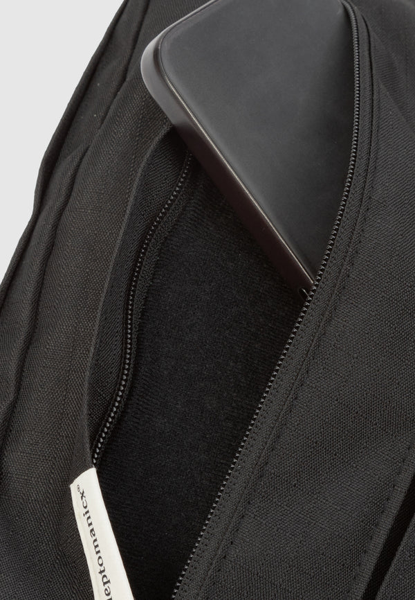 Cleptomanicx Hipbag TAP M 2 Black Schwarz
