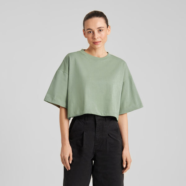 Dedicated Ljusdal Iceberg Green T-Shirt Damen grün