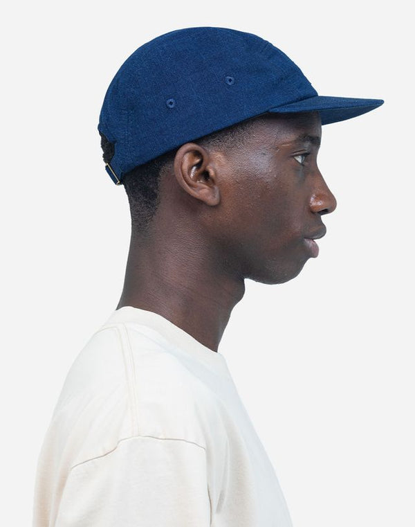 Olow Casquete Five Panel Signature Flower Bleu Cap Unisex blau