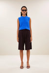 By-Bar Electric Blue Meya Spencer Pullunder Damen blau