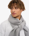Colorful Standard Merino Wool Schal Heather Grey Damen hellgrau