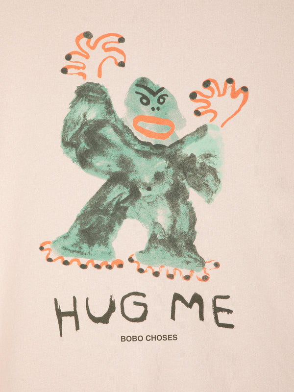 Bobo Choses Hug Me Sweatshirt Relaxed Fit Damen beige