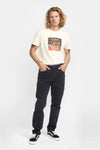 Revolution Loose Fit Jeans Herren 5 Pocket schwarz
