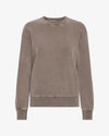 Colorful Standard Women Classic Organic Crew Faded Khaki