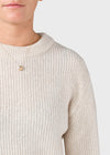 Klitmøller Pastel sand Strickpullover Gerda Damen creme