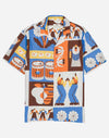 Olow Shirt Chemise Aloha Life Kurzarmhemd Herren bunt