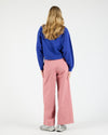 WEMOTO Stef Twill Wide Leg Pants Damen rosa