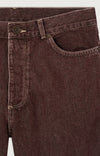 American Vintage Oshow Ballon Stone Raisin Jeans Herren dunkelrot