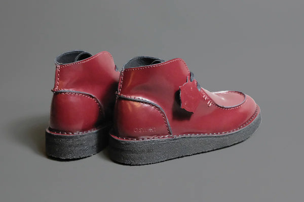 Oswen Ewaldi Polido Leder Schuh unisex bordeaux